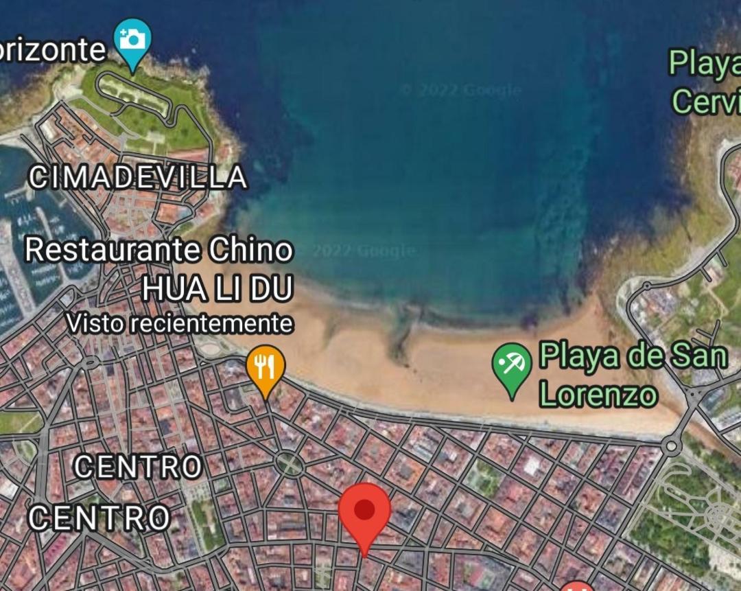 Apartamento Gijon Los Campos Bagian luar foto